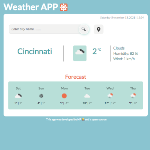 Weather App